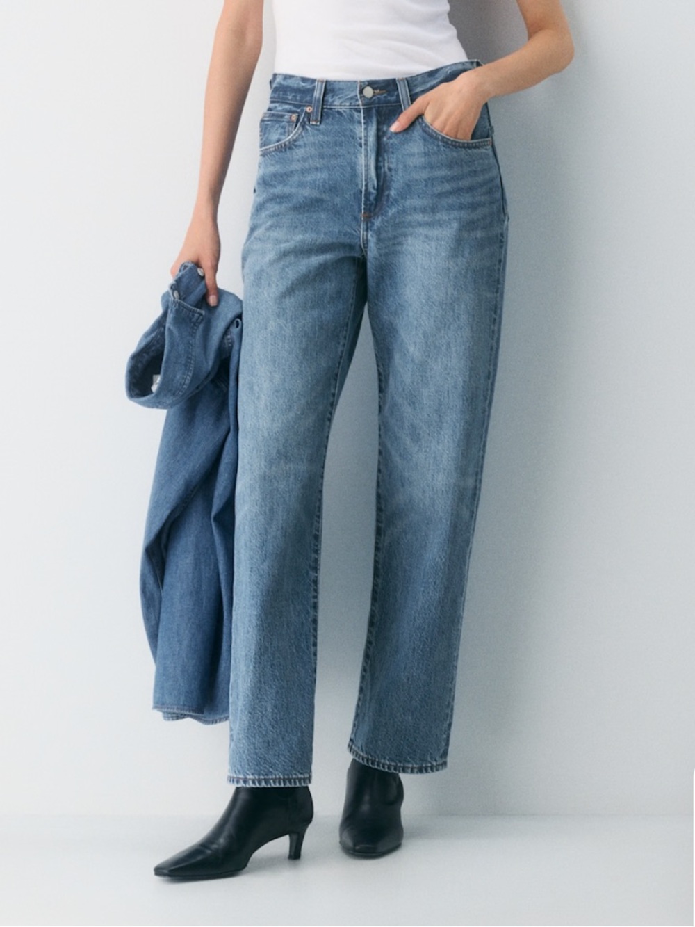 denim forum 90s marlo high rise baggy jean